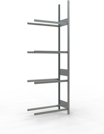 Produktbild Schulte Lagertechnik Räder-Anbauregal MULTIplus151