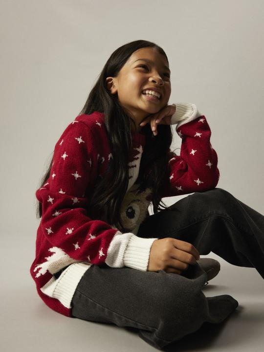 Produktbild Name it Weihnachts Strickpullover (146, 152)