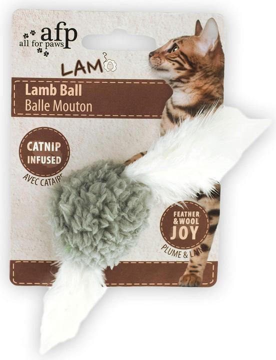 Produktbild All for Paws Lambswool (Ballspielzeug Katze)