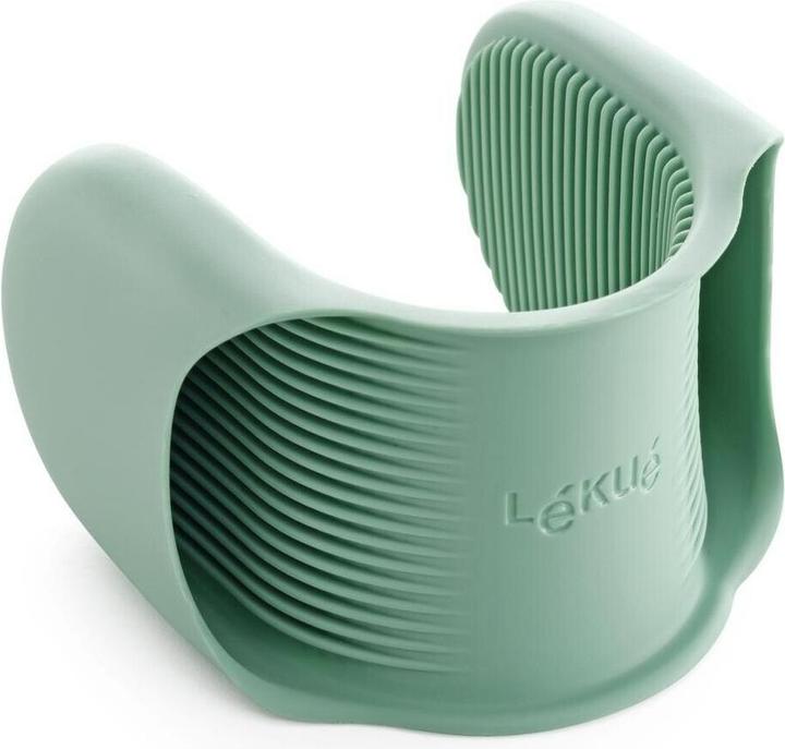 Produktbild Lekue Fingerschutz für Ofen Silikon 2 Stück (Platin-Silikon)