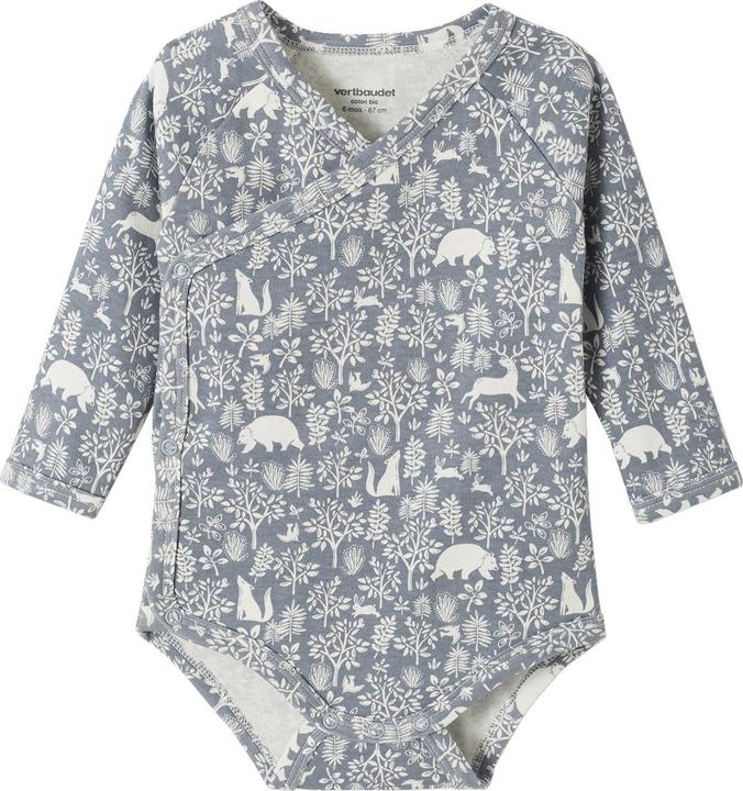 Actual product image Vertbaudet 3er-Pack Baby Wickelbodys, Bio-Baumwolle (44)