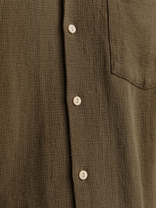 Image du produit Jack & Jones Rddwayne Structure Resort Shirt S/S Sn (L)