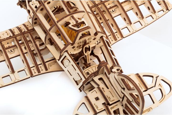 Actual product image Eco Wood Art Aircraft