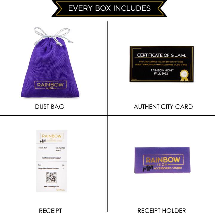 Productafbeelding MGA Regenboog Hoge Accessoires Studio Serie 1 - Schoenen