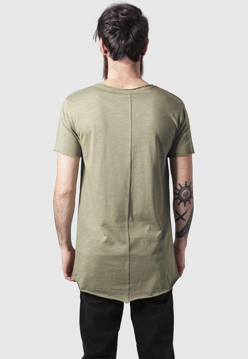 Produktbild Urban Classics Long Open Edge Front Zip Tee (XXL)