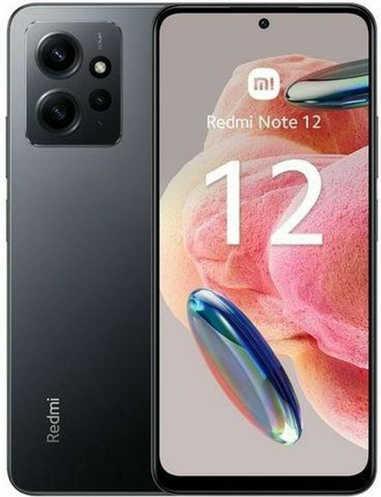 Actual product image Xiaomi Redmi Note 12 (128 GB, Onyx Gray, 6.67", Dual SIM, 4G)