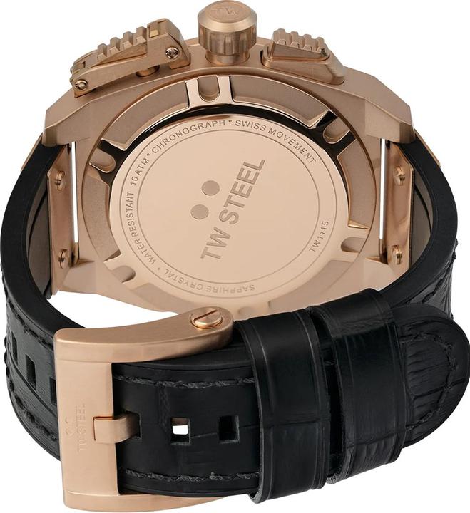 Immagine prodotto TW-Steel TW1115 Cronografo Canteen Orologio da uomo 46mm 10ATM (Cronografo, 46 mm)