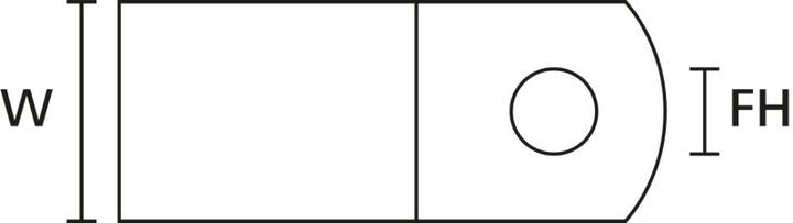 Actual product image HellermannTyton Fastening clip