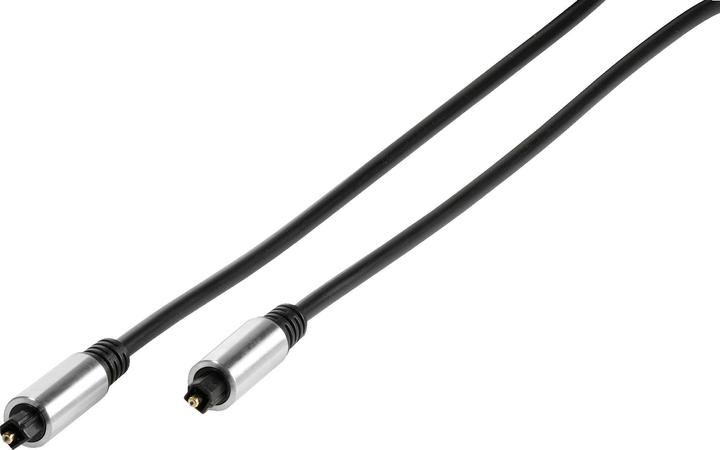 Vivanco Fibre optic cable, Toslink-Toslink, 3.0 m (3 m, TOSLINK)