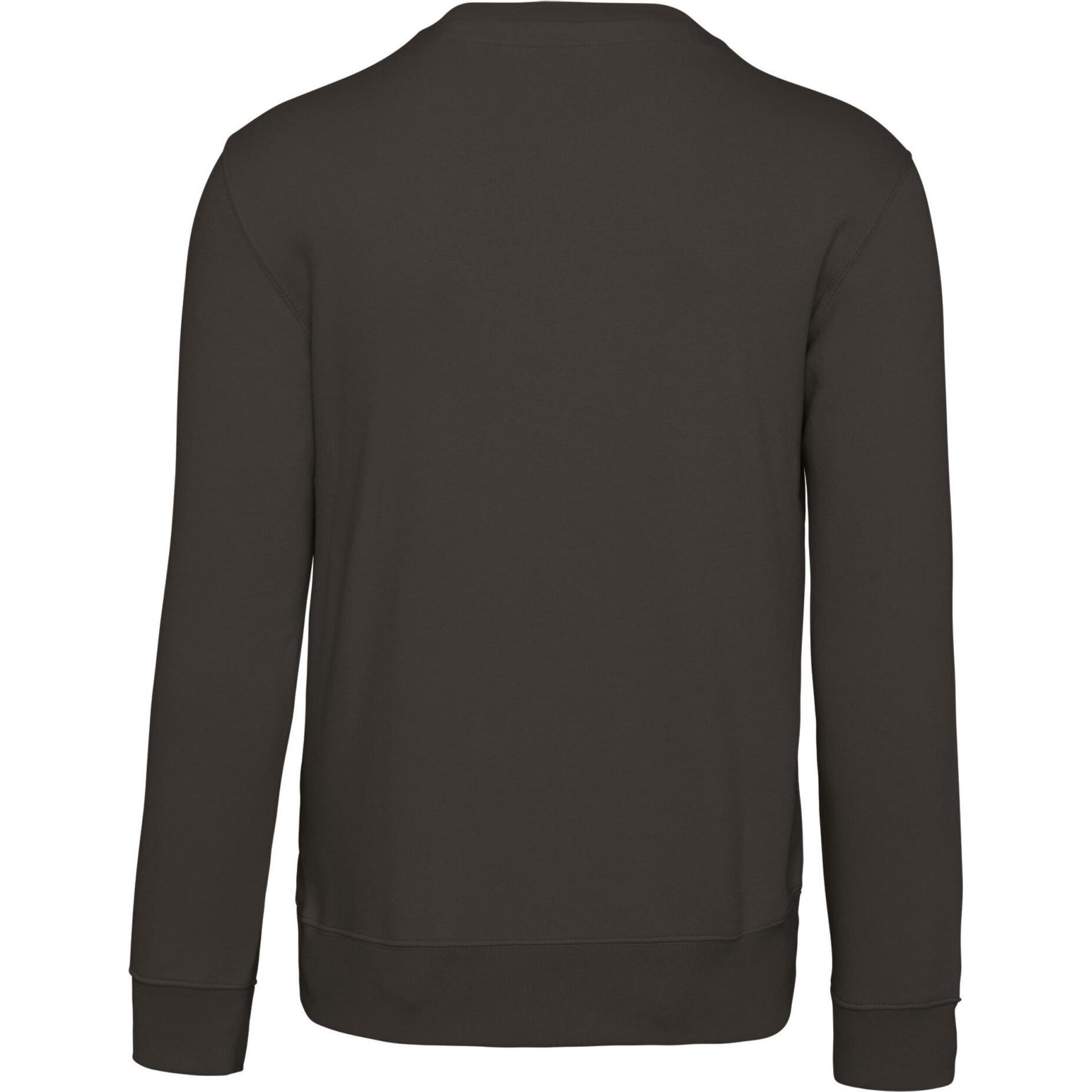 Thumbnail - Kariban, Herren, Pullover, Sweatshirt mit Rundhalsausschnitt, Grau, (S)
