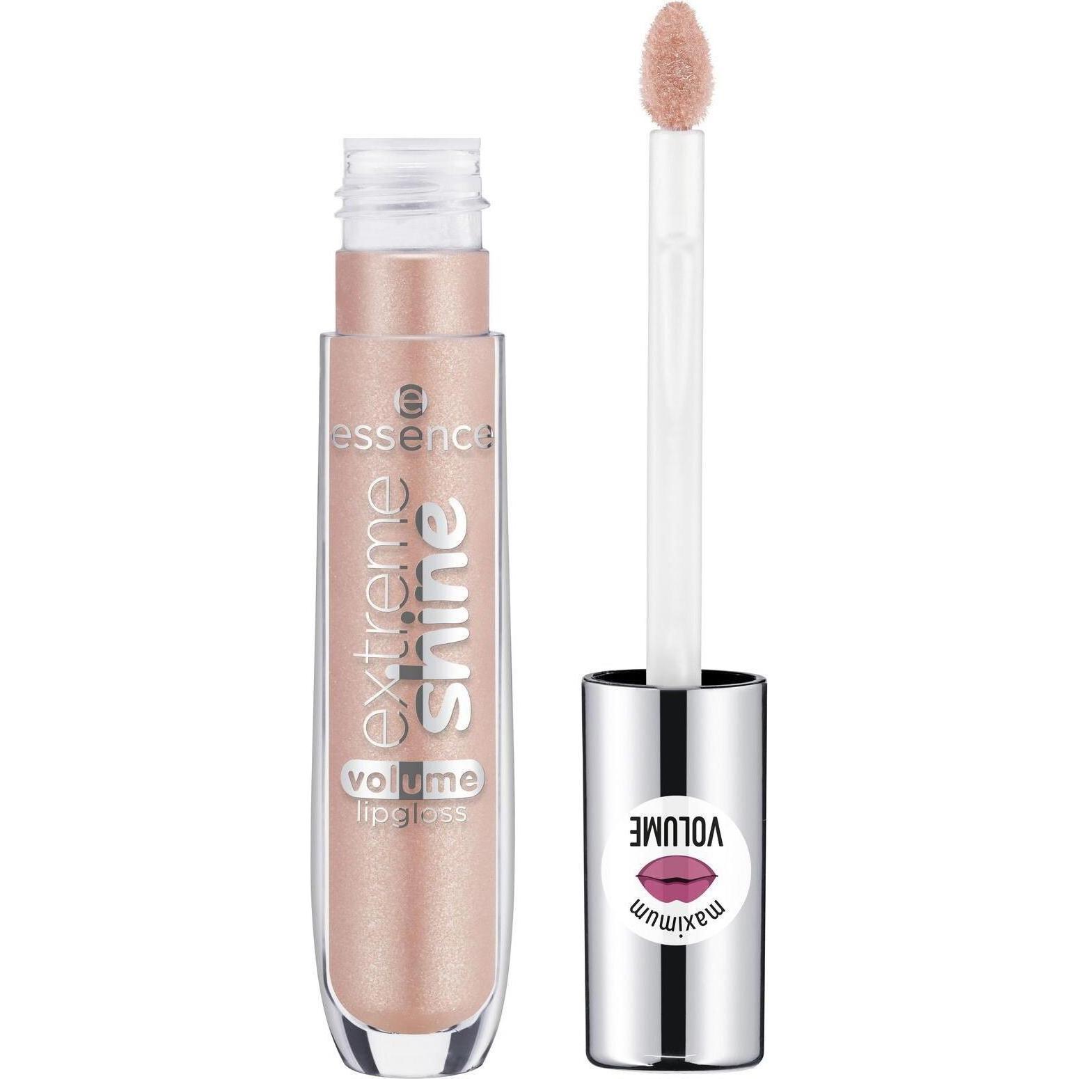 essence, Lippenstift + Lipgloss, extreme shine volume lipgloss (08 Gold Dust)