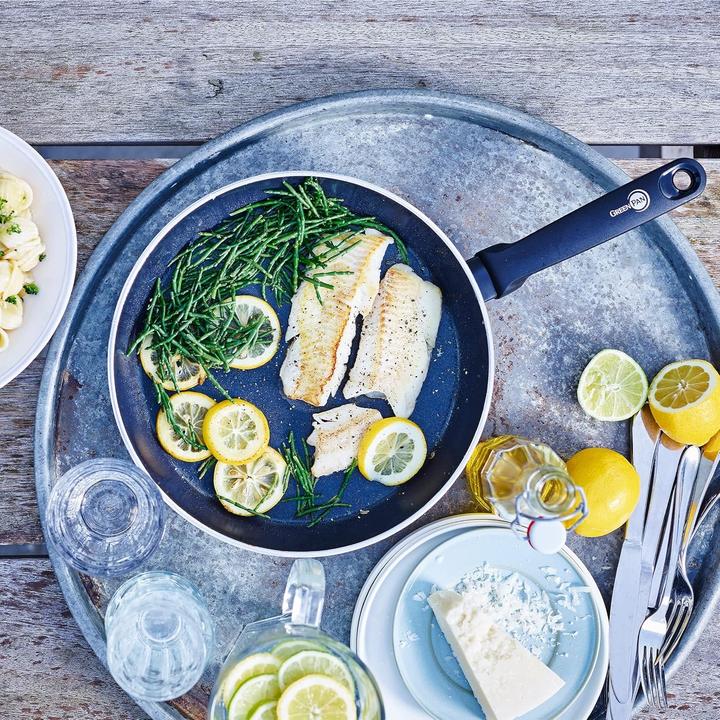 Produktbild Greenpan Torino Keramische koekenpannenset 24 + 28 cm (24 cm, Pfannenset + Topfset, Aluminium)