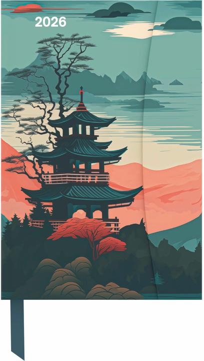 Actual product image Book calendar (10 x 15 cm, 1 week / 1 page)