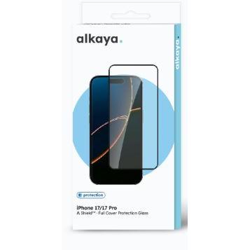 Alkaya A Shield Displayschutzglass 3D Full Cover, iPhone 17 / 17Pro, Transparent (Apple iPhone 17, Apple iPhone 17 Pro), Pellicola protettiva smartpho