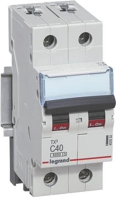 Actual product image Legrand Circuit breaker Tx3 403387 Ls B16A 2P 6Ka 2M 403387