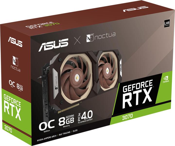 Actual product image ASUS GeForce RTX 3070 O8G-NOCTUA (8 GB)