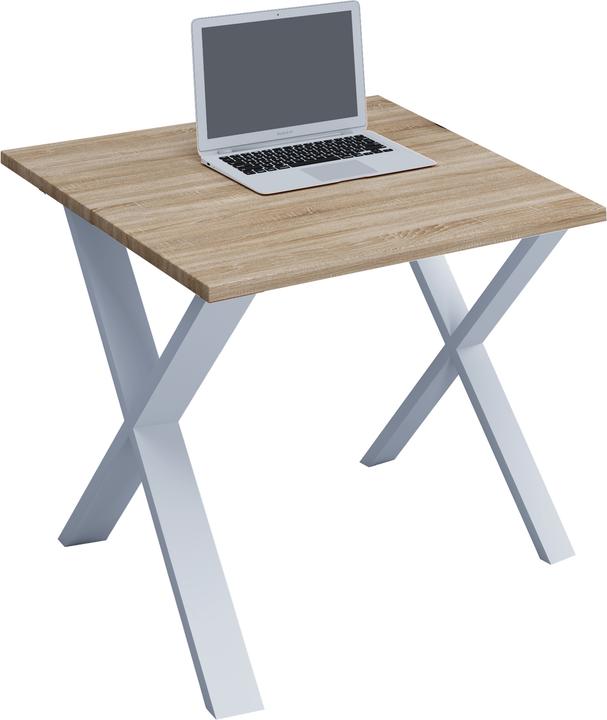 Actual product image VCM Premium Office Furniture Desk Lona X White (110 x 80 x 76 cm)