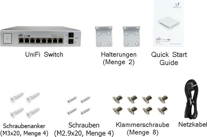 Produktbild Ubiquiti Us-8-150w (10 Ports)