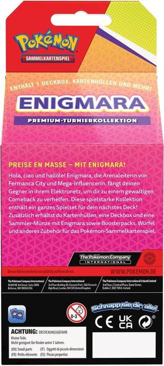 Image du produit Pokémon Enigmara Premium-Turnierkollektion (Allemand, Coffret & Collection)