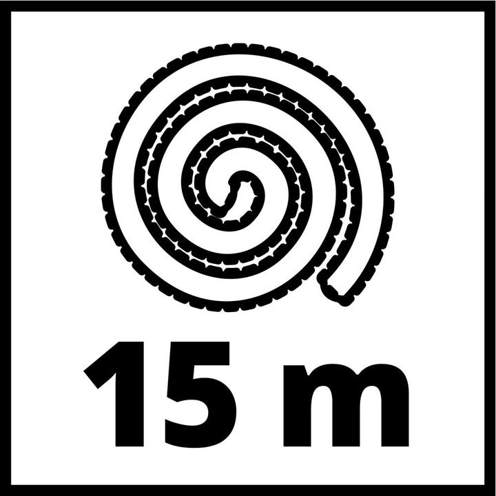 Immagine prodotto Einhell Accessori per idropulitrici ad alta pressione Tubo per la pulizia dei tubi 15 m