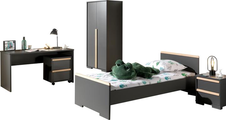 Image du produit Vipack Chambre d'enfant London 4-pièces Set incl. bureaux