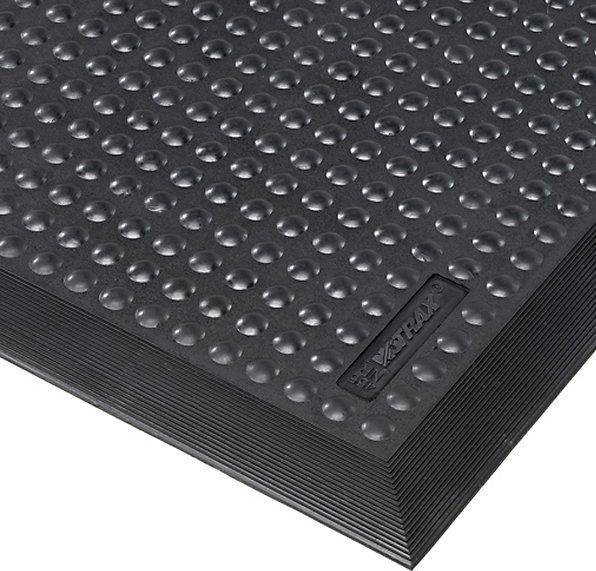 Produktbild kaiserkraft Arbeitsplatzmatte, Naturgummi, genoppt (90 x 60 cm)