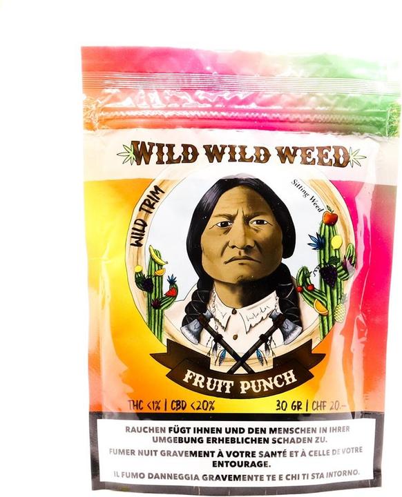 Actual product image Wild Wild Weed Wild Trim - Fruit Punch (30 g, Indoor)
