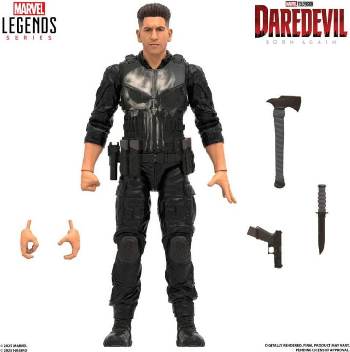 Produktbild Hasbro Daredevil: Born Again Marvel Legends Punisher