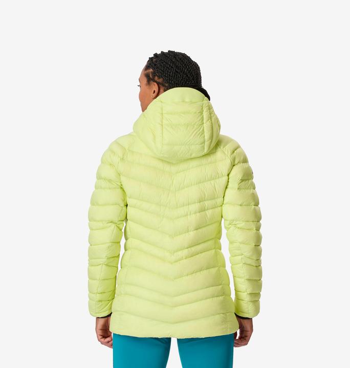 Actual product image Simond Women's mountaineering down jacket - Lemon yellow (M)
