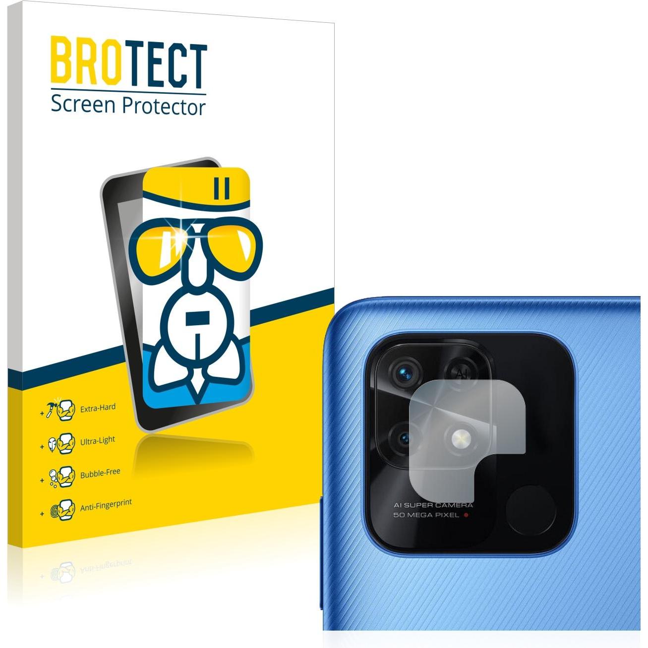 Thumbnail - BROTECT AirGlass Panzerglasfolie (1 Stück, Xiaomi Redmi 10C), Smartphone Schutzfolie, Transparent