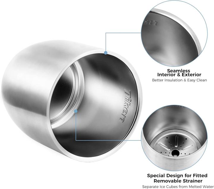 Immagine prodotto Tiken Eiseimer mit Zange und Deckel