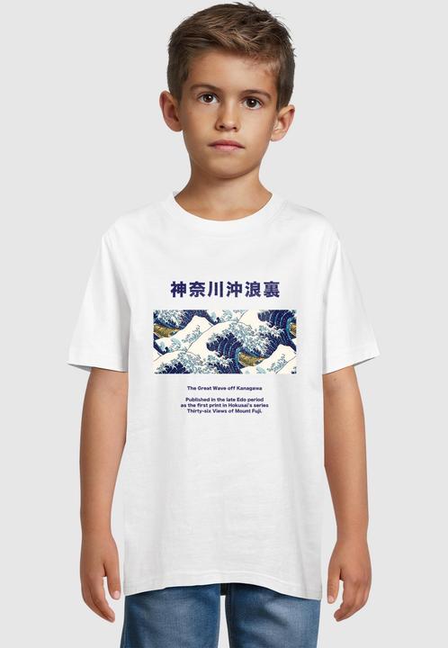 Produktbild Merchcode Kids APOH - Hokusai 36 Basic T-Shirt - 198981 (122, 128)