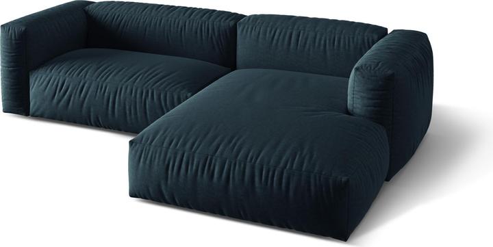 Image du produit Micadoni Canapé D'Angle Droit Modulaire, "Martina", 2 Places, 283x176x75 Fabriqué en Europe (Canapé modulaire, Canapé d'angle)