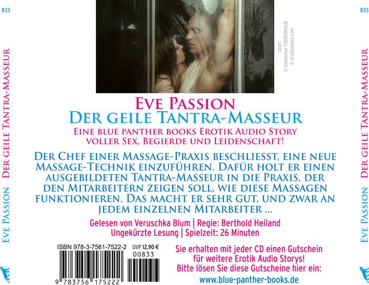 Nährwerte und Zutaten Der geile Tantra-Masseur | Erotik Audio Story | Erotisches Hörbuch Audio CD (Eve Passion, Deutsch)