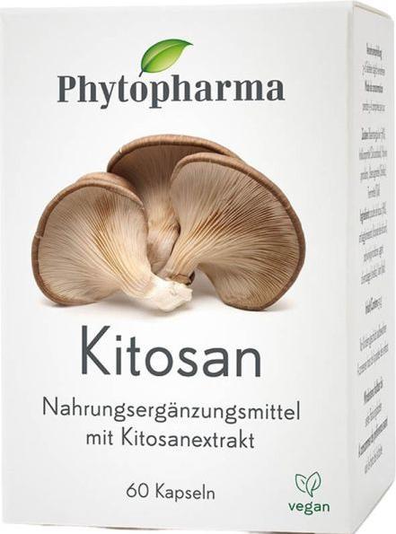 Produktbild Phytopharma Kitosan Kaps (60 Stück, Kapseln, 55 g)