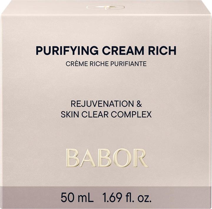 Produktbild Babor SKINOVAGE Purifying Cream Rich (50 ml, 24h Creme)