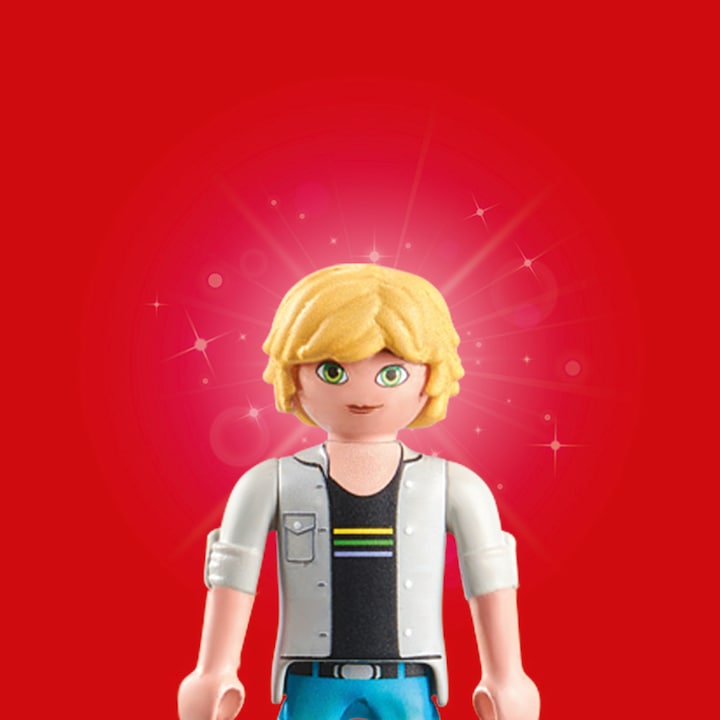 Produktbild Playmobil Adrien & Cat Noir (71337, Playmobil Miraculous)