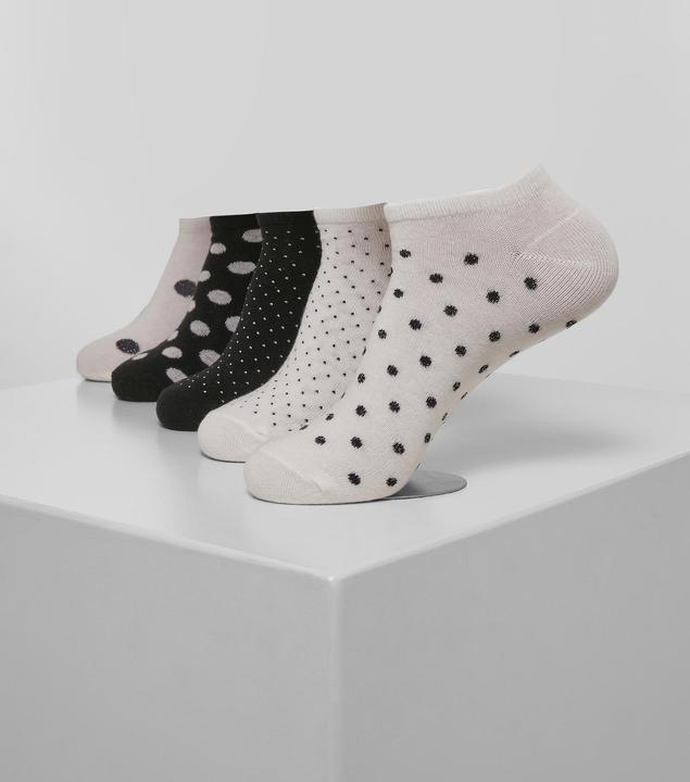 Immagine prodotto Urban Classics Calzini No Show Dots 5-Pack (Confezione da 5 pezzi, 35 - 38)