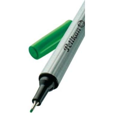 Pelikan, Schreibstifte, Fineliner 96 grün 10 Stück 0.4mm Faltschachtel (Silber, 1 x)
