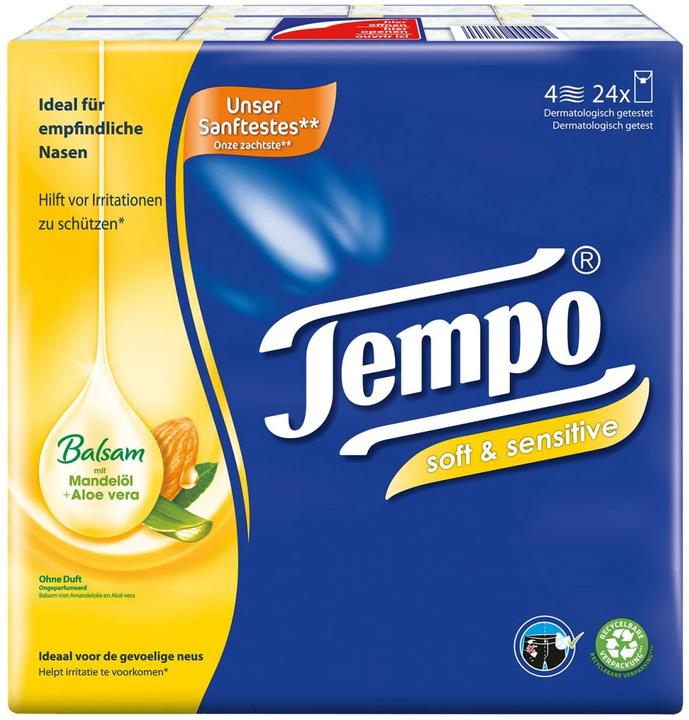 Actual product image Tempo Handkerchiefs Plus