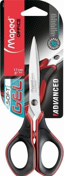 Produktbild Maped Schere Advanced Gel, L„nge: 170 mm, symmetrisch (17 cm)