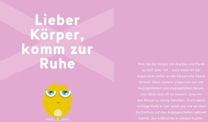 Actual product image Liebe Angst, halt doch mal die Klappe! (German, Klara Hanstein, 2023)