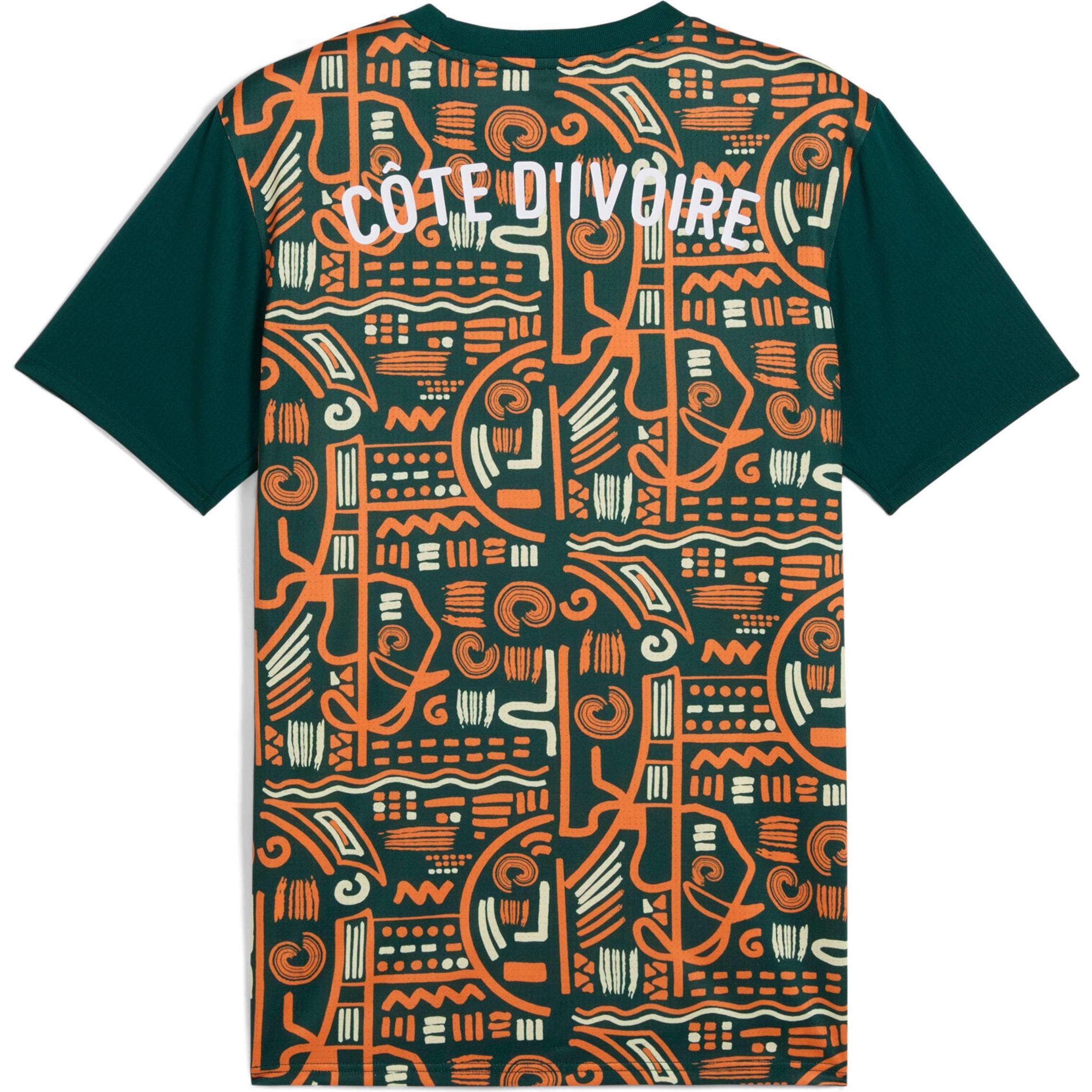 Thumbnail - Puma, Herren, Fussballtrikot, voranstosstrikot côte d'ivoire 2024 (L), Grün, L