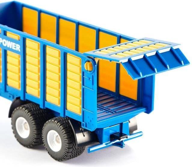 Actual product image Siku New Holland articulated trailer with silage wagon