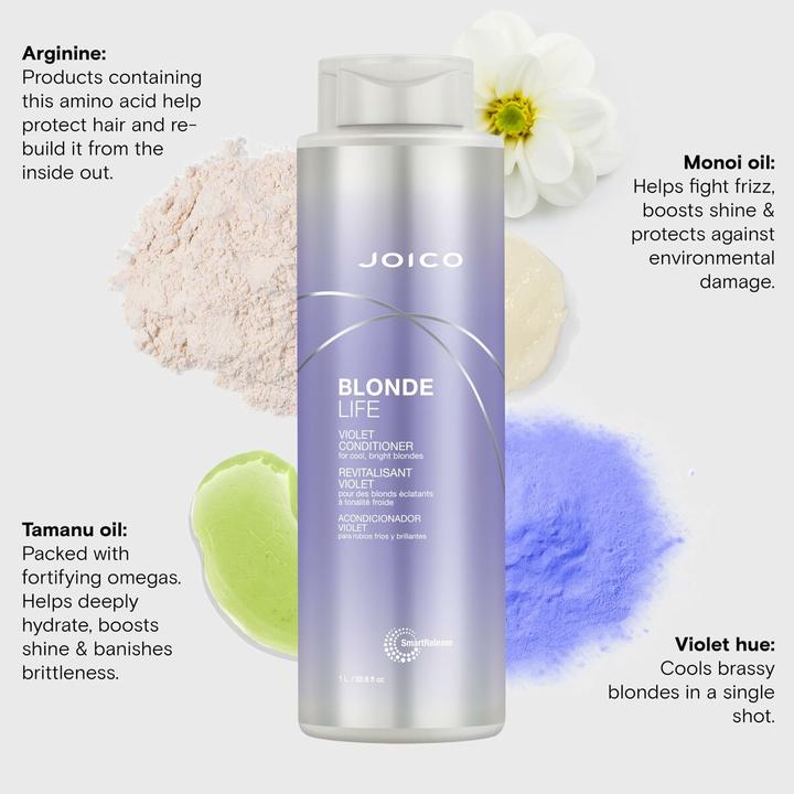 Actual product image Joico Blonde Life Violet Conditioner 1000ml (1000 ml)