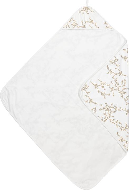 Meyco Asciugamano con cappuccio Branches - Sabbia - 90x90cm