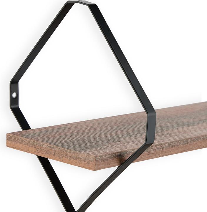 Produktbild Relaxdays Wandregal (60 x 18.5 x 60 cm)