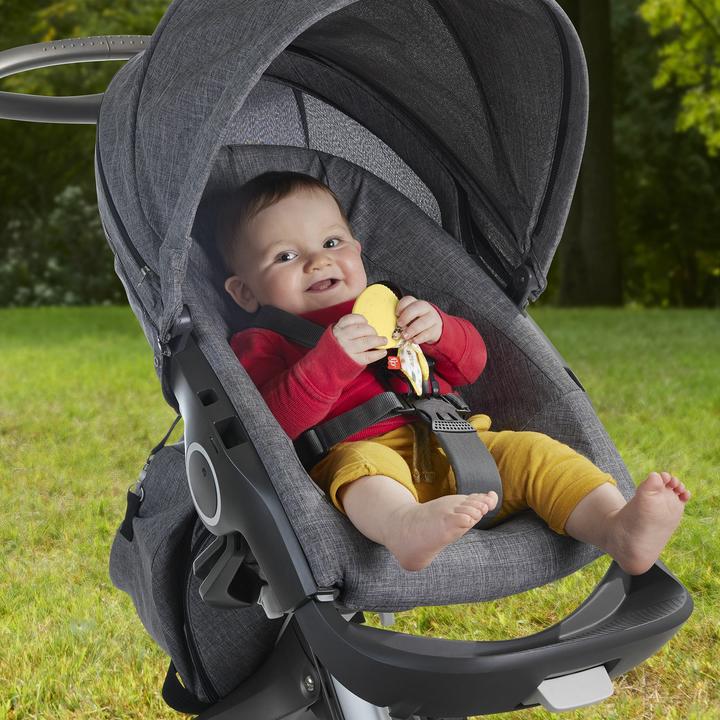 Actual product image Fisher-Price Toy collection for babies with animal motifs, teething ring, rattle and clacker toy for newborns
