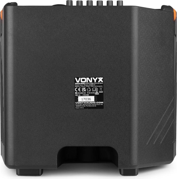 Image du produit Vonyx Système de sonorisation Rock300 (Actif, 1x 180 W)