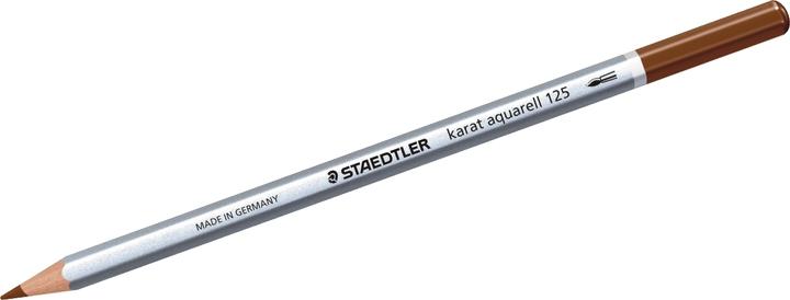 Staedtler aquarell 125 Wasservermalbarer Farbstift, Einzelprodukt, van dyke braun (Van-Dyke-Braun, 1 x)